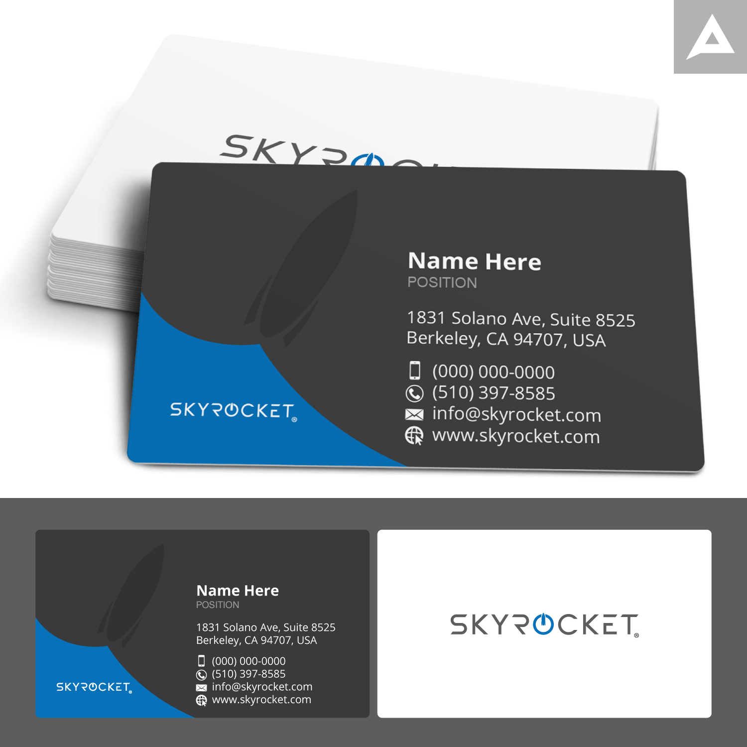 Business Card Design by adiazudin for Skyrocket Toys | Design #14300045