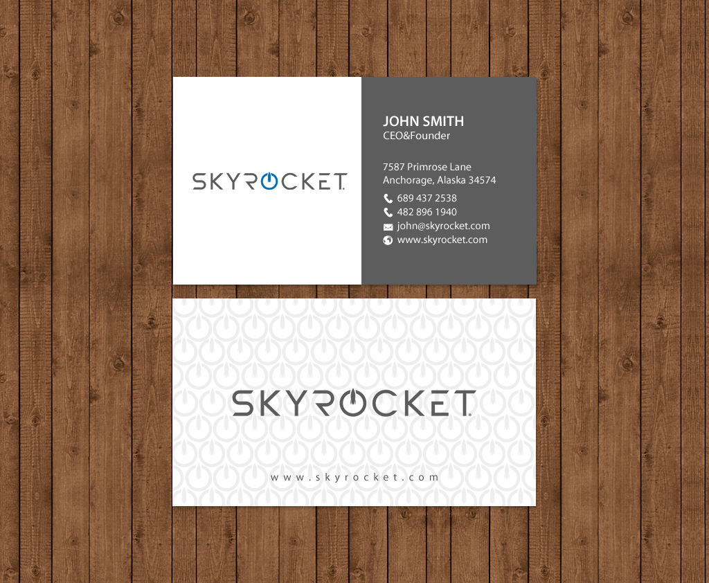 Diseño de Tarjeta de Presentación por chandrayaan.creative para Skyrocket Toys | Diseño #14310568