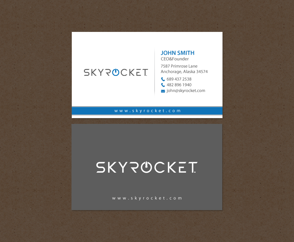Diseño de Tarjeta de Presentación por chandrayaan.creative para Skyrocket Toys | Diseño #14310569