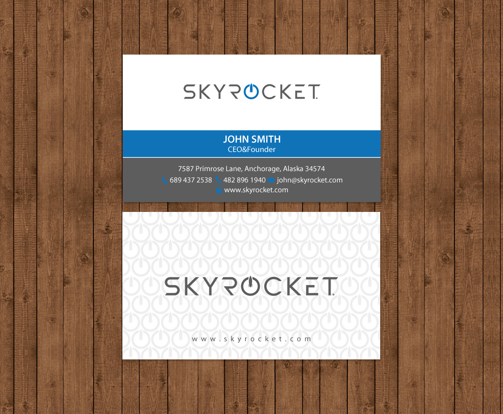 Business Card Design by chandrayaan.creative for Skyrocket Toys | Design #14310573