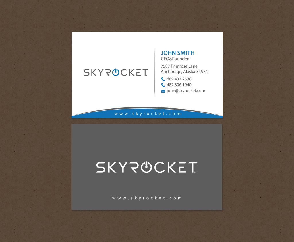 Diseño de Tarjeta de Presentación por chandrayaan.creative para Skyrocket Toys | Diseño #14310576