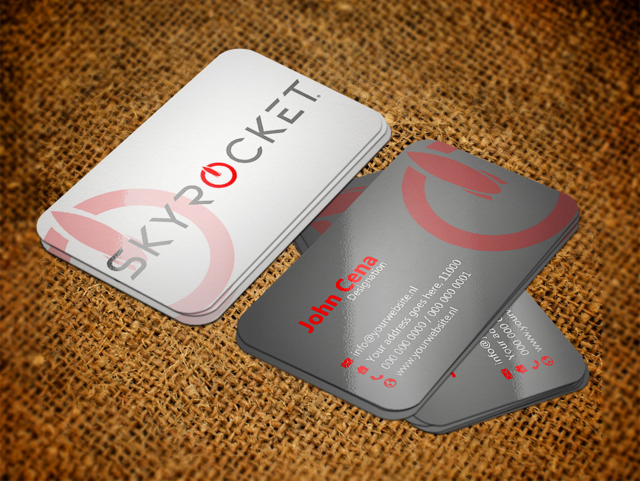 Business Card Design by MALIK_786 for Skyrocket Toys | Design #14298542