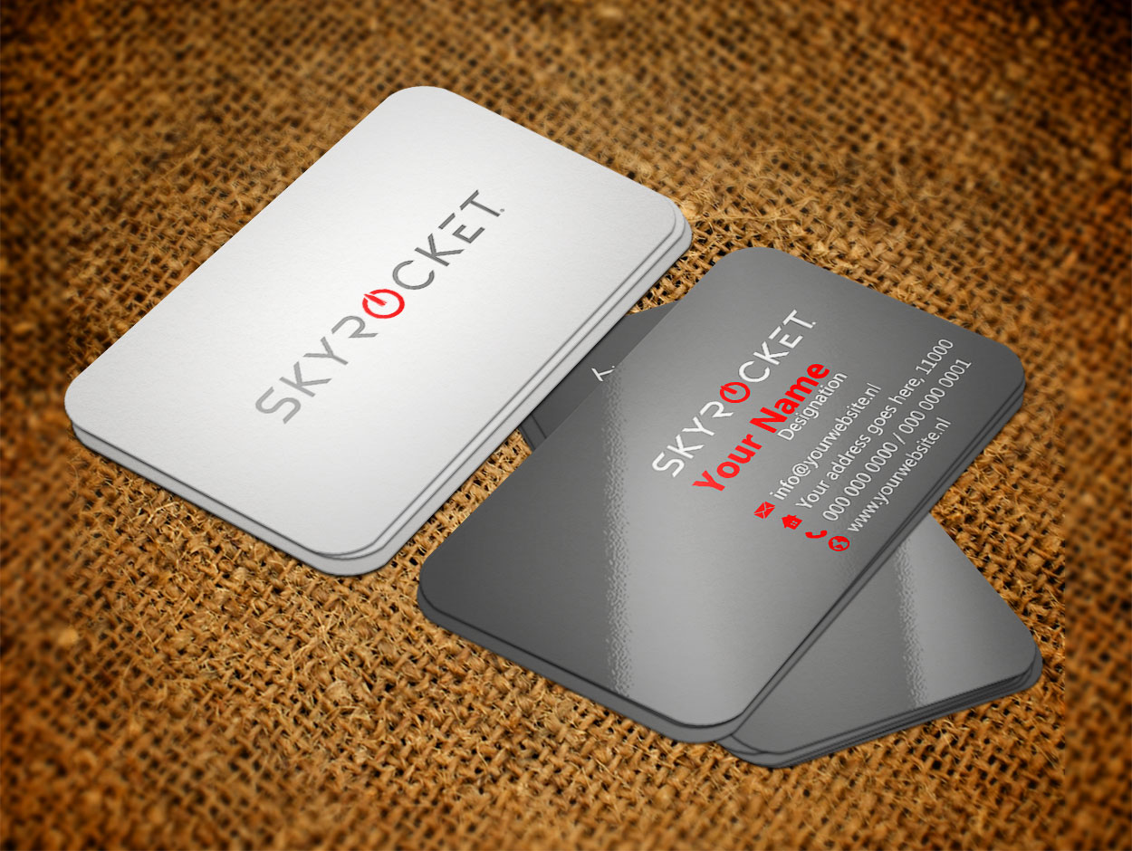 Business Card Design by MALIK_786 for Skyrocket Toys | Design #14298574