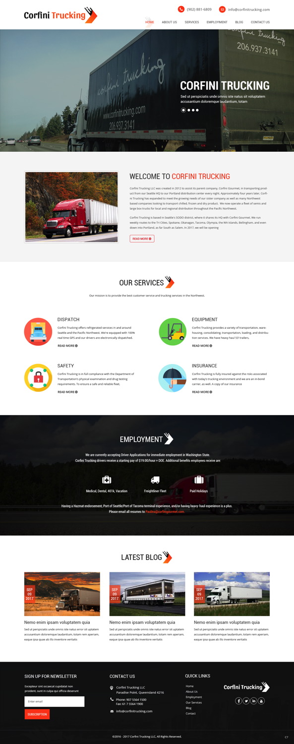 Web Design by pb for this project | Design #14311381