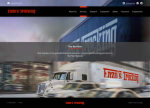 Web Design by Orhon.ao for this project | Design: #14885404