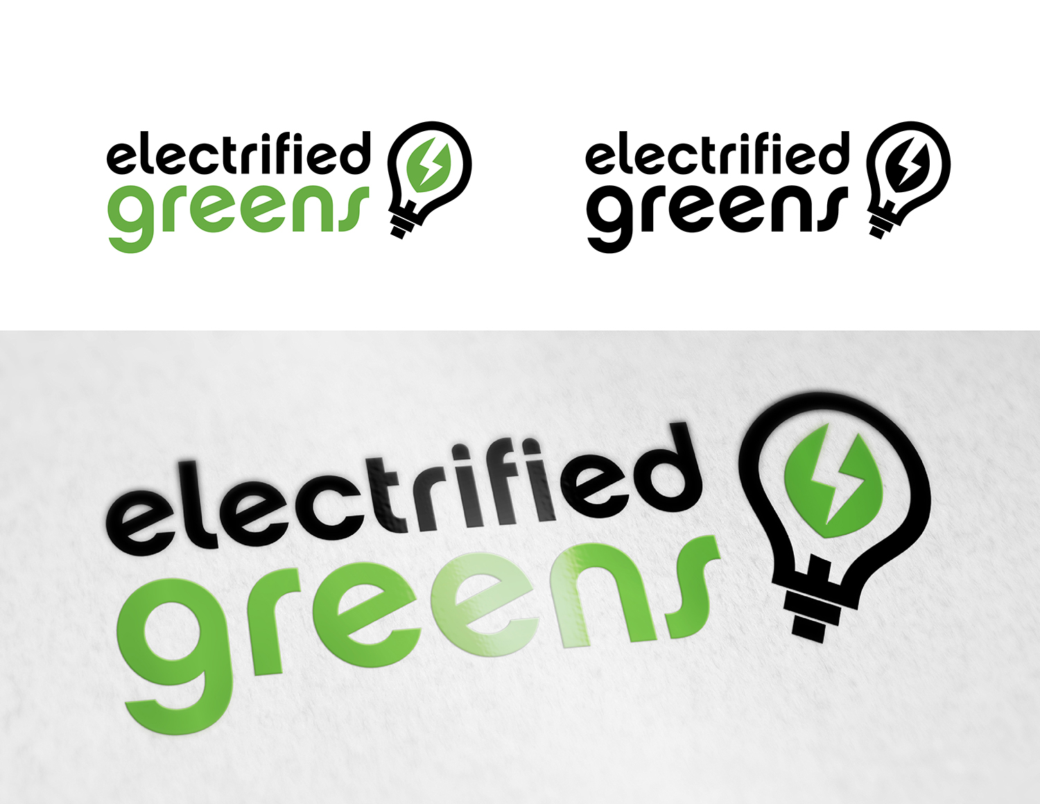 Diseño de Logo por Phantom007 para Electrified Greens | Diseño #14317195