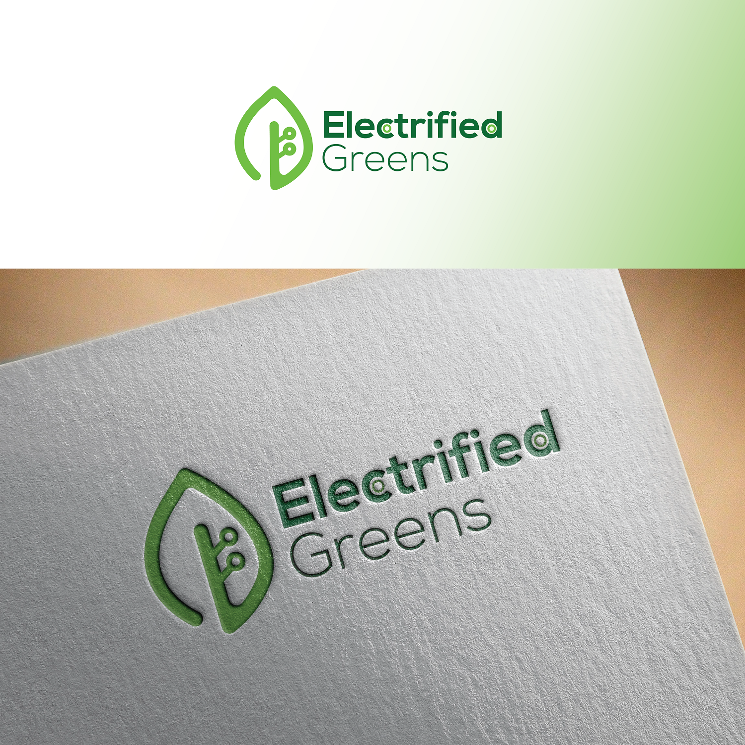 Logo-Design von naik für Electrified Greens | Design #14336400