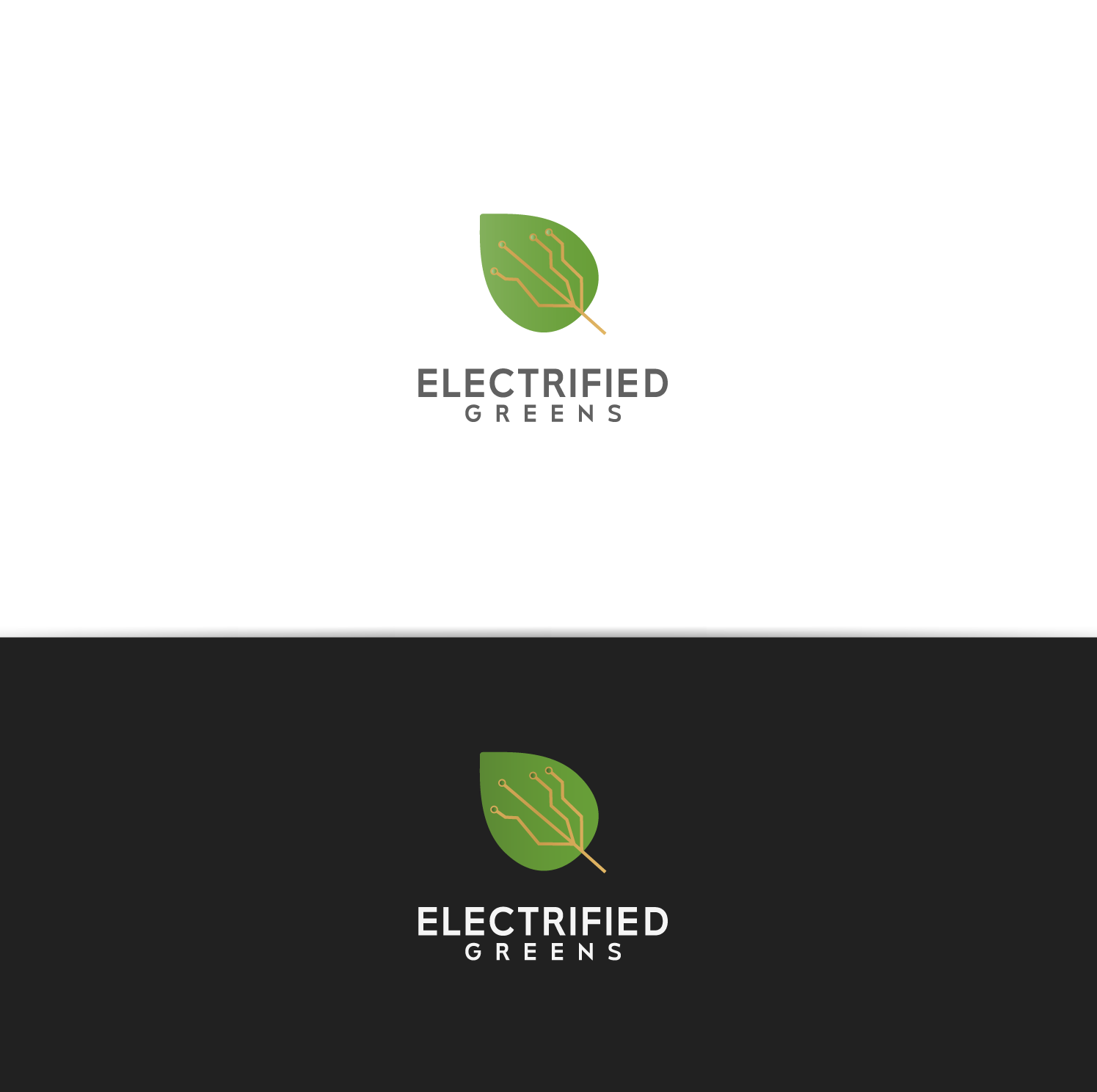 Logo Design by hics for Electrified Greens | Design #14473006