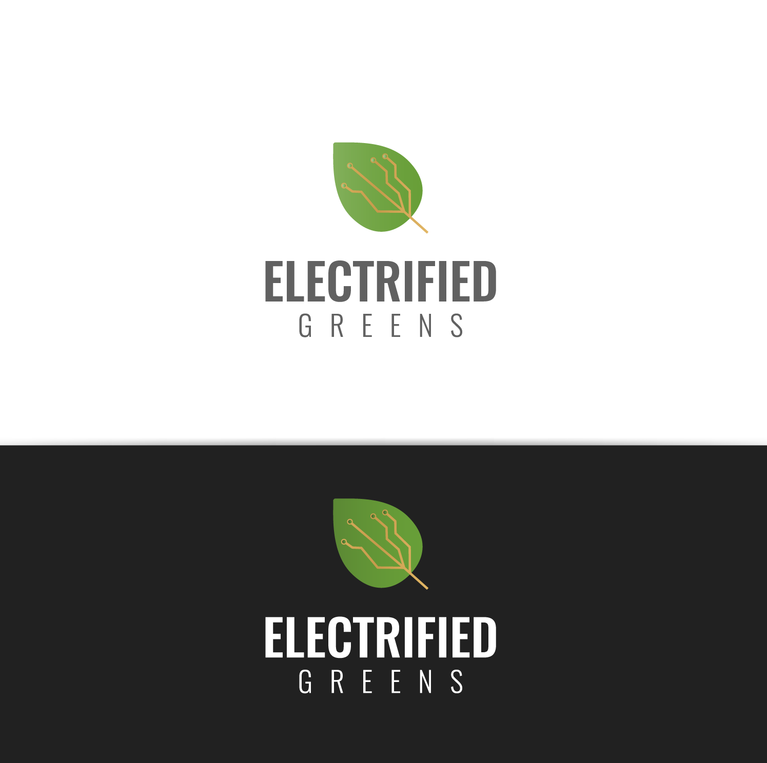Logo Design by hics for Electrified Greens | Design #14473384