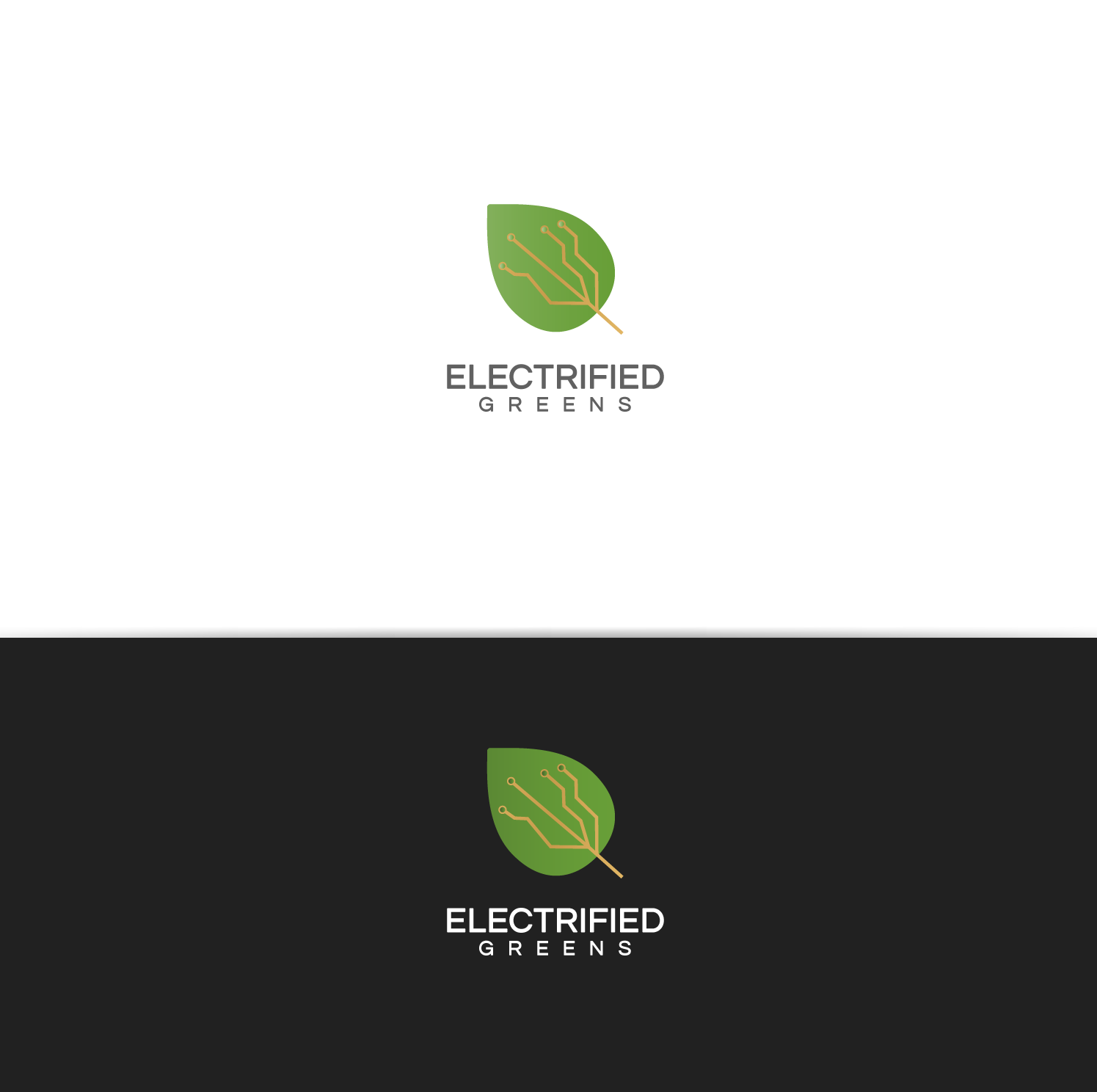 Diseño de Logo por hics para Electrified Greens | Diseño #14473407