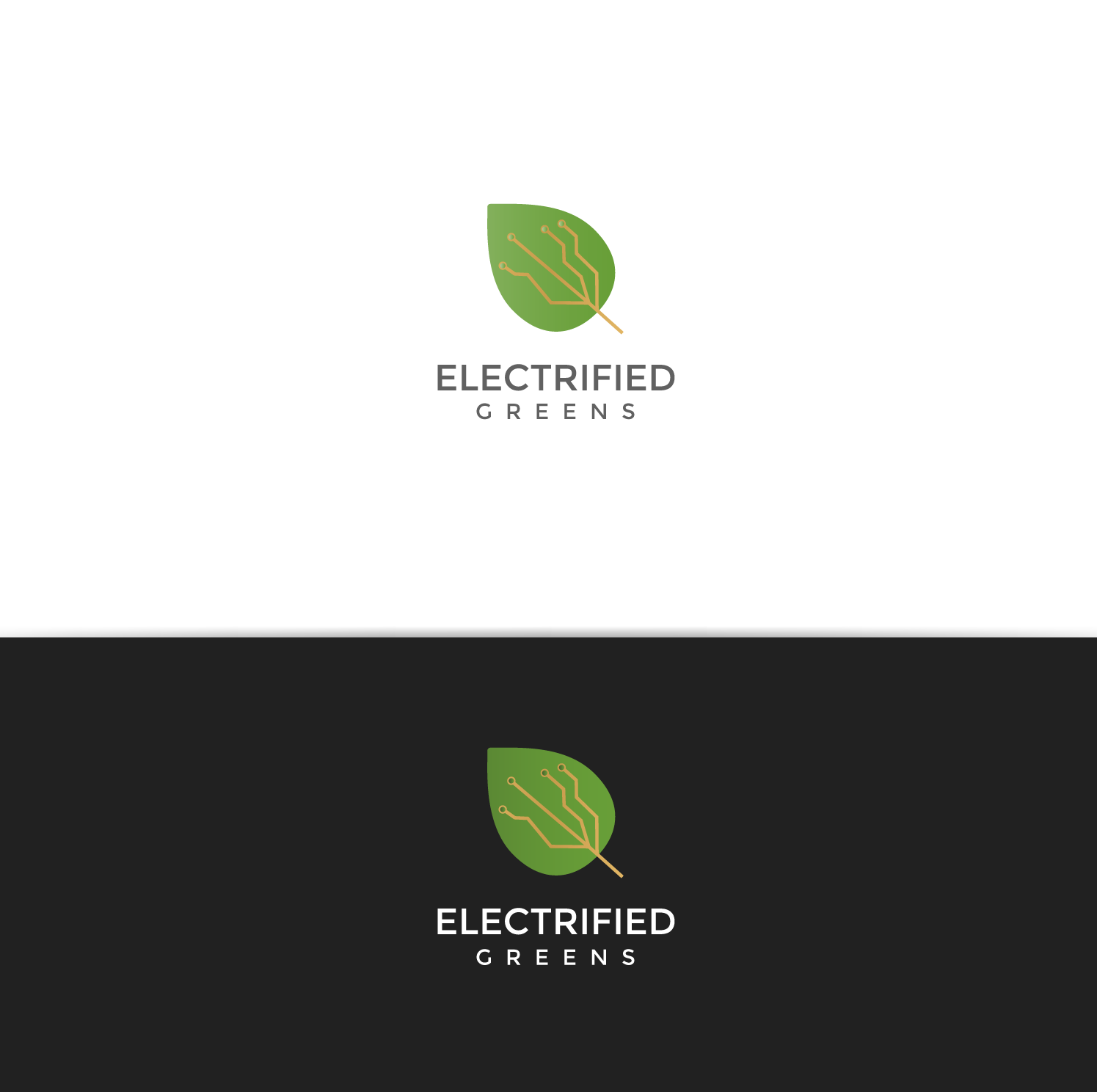 Logo Design by hics for Electrified Greens | Design #14473479