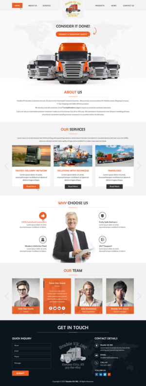 Web Design by jdv for Internet Designs | Design: #14314673