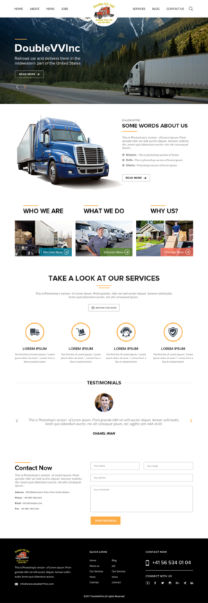 Web Design by dribbble