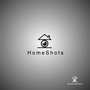 Logo Design by WhiteBricks for Homeshots | Design: #2553558