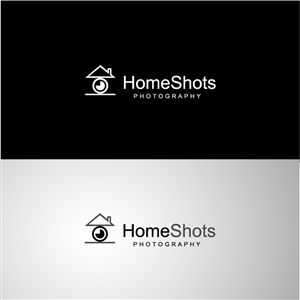 Logo Design by WhiteBricks for Homeshots | Design: #2553581