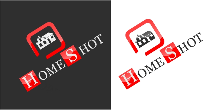 Logo Design by Gurneet Hundal for Homeshots | Design #2552732
