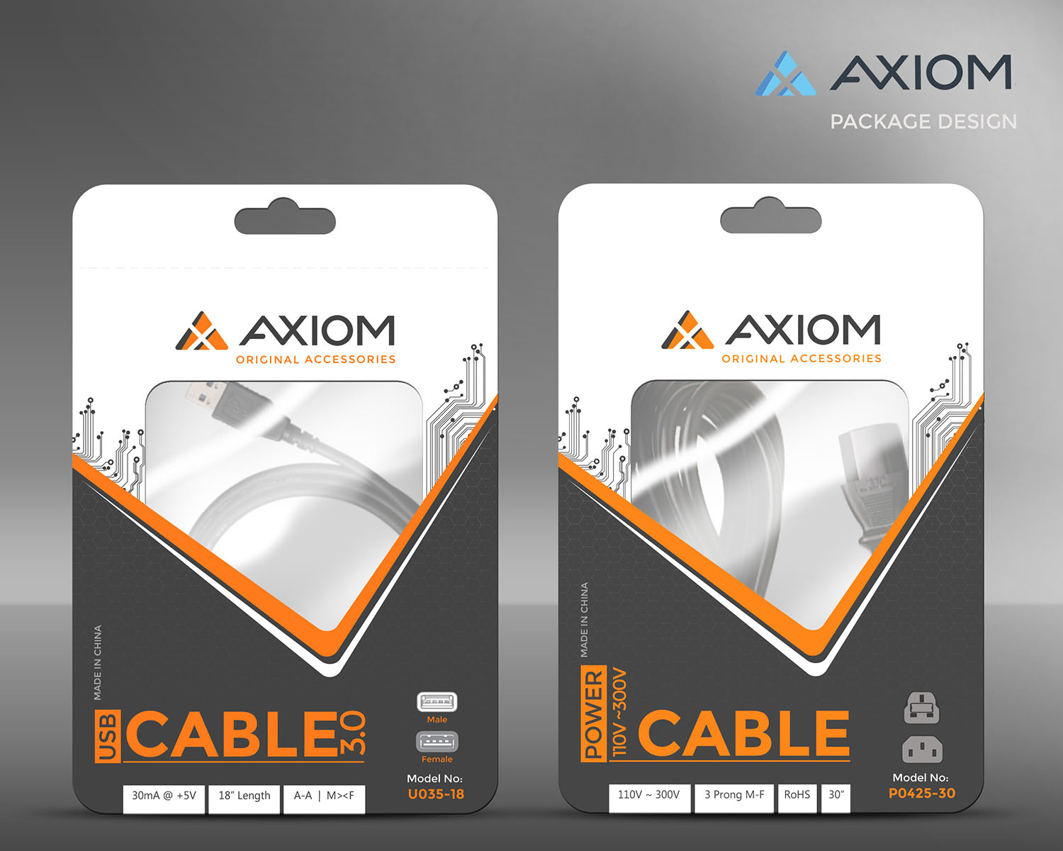 Packaging Design by MicroZ for FiberCablesDirect.com | Design #14342288