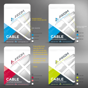 Packaging Design by MicroZ for FiberCablesDirect.com | Design: #14370002