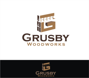 Grusby Woodworks    | Design de Logo par Soul Light