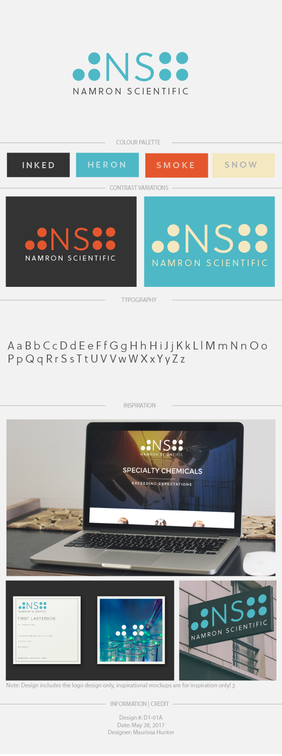 Diseño de Logo por Maurissahunter para Namron Media LLC | Diseño #14935953