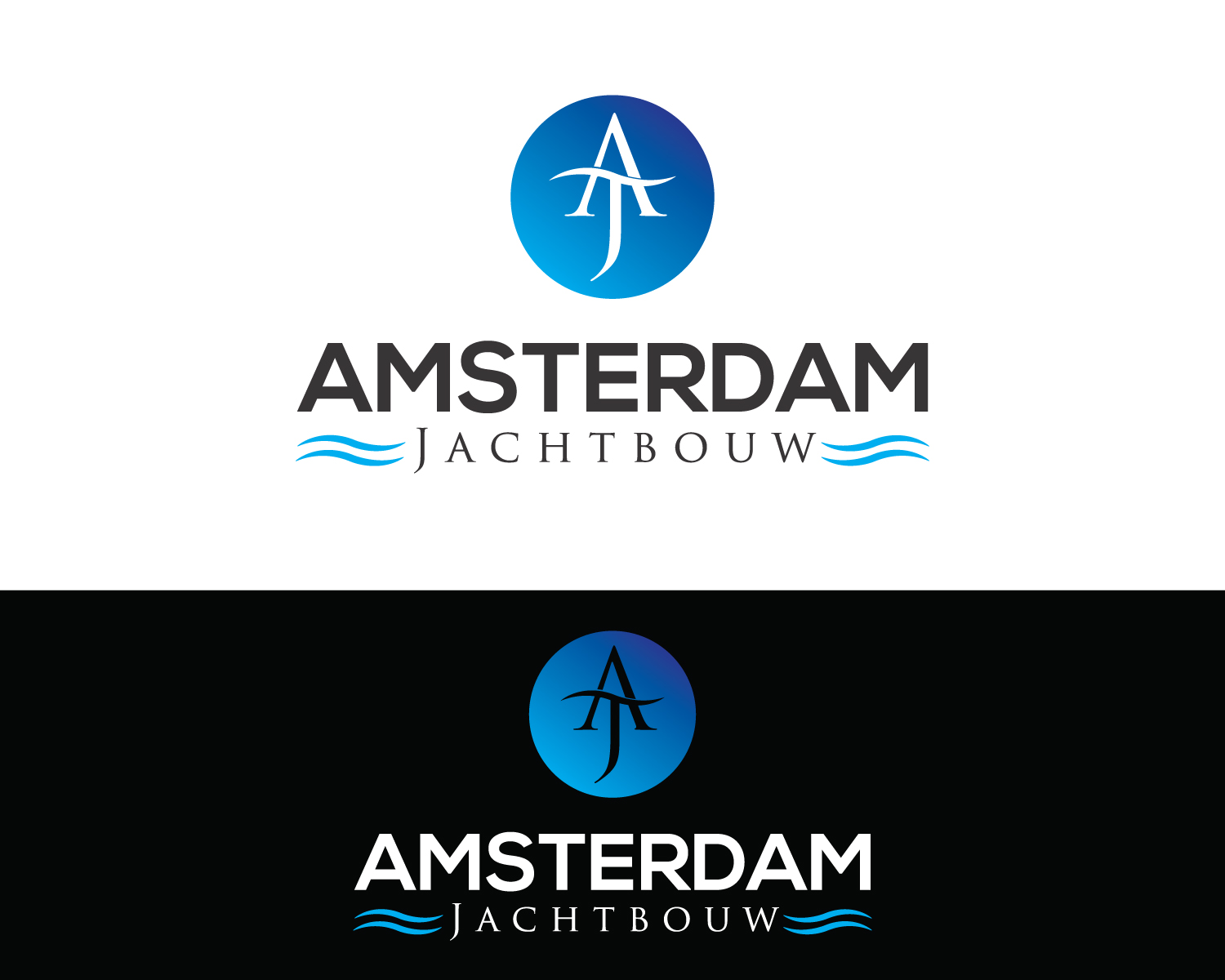 Logo Design by Zeeshan Ali for Amsterdam Jachtbouw | Design #14295060