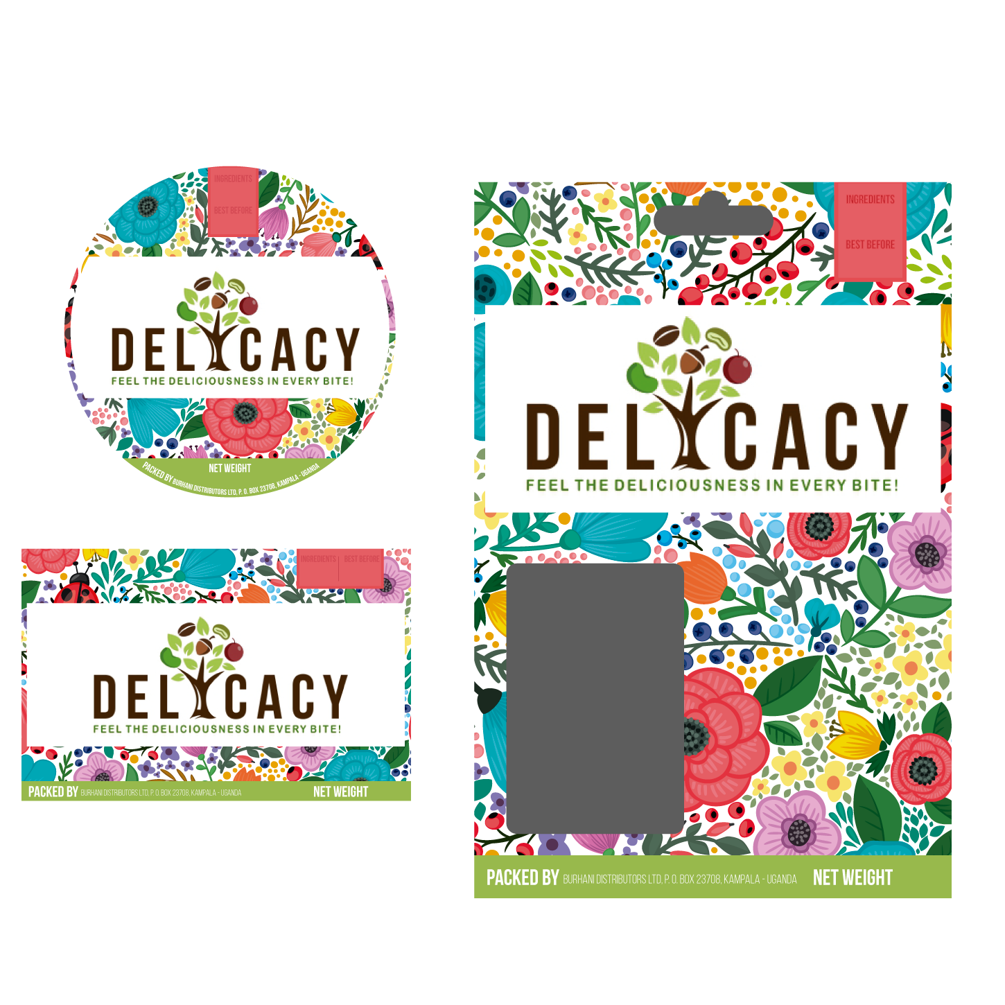 Design Emballage par Daniela Abril pour Zahra Food Industries Ltd | Design #14364378