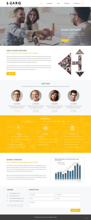 Web Design par pb pour Sharq VC | Design : #15707163