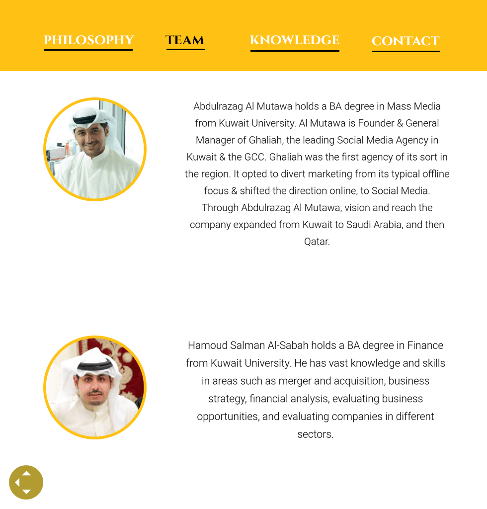 Web Design par Arvik Designs pour Sharq VC | Design #15809770