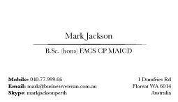 Business Card Design by PaintBrush