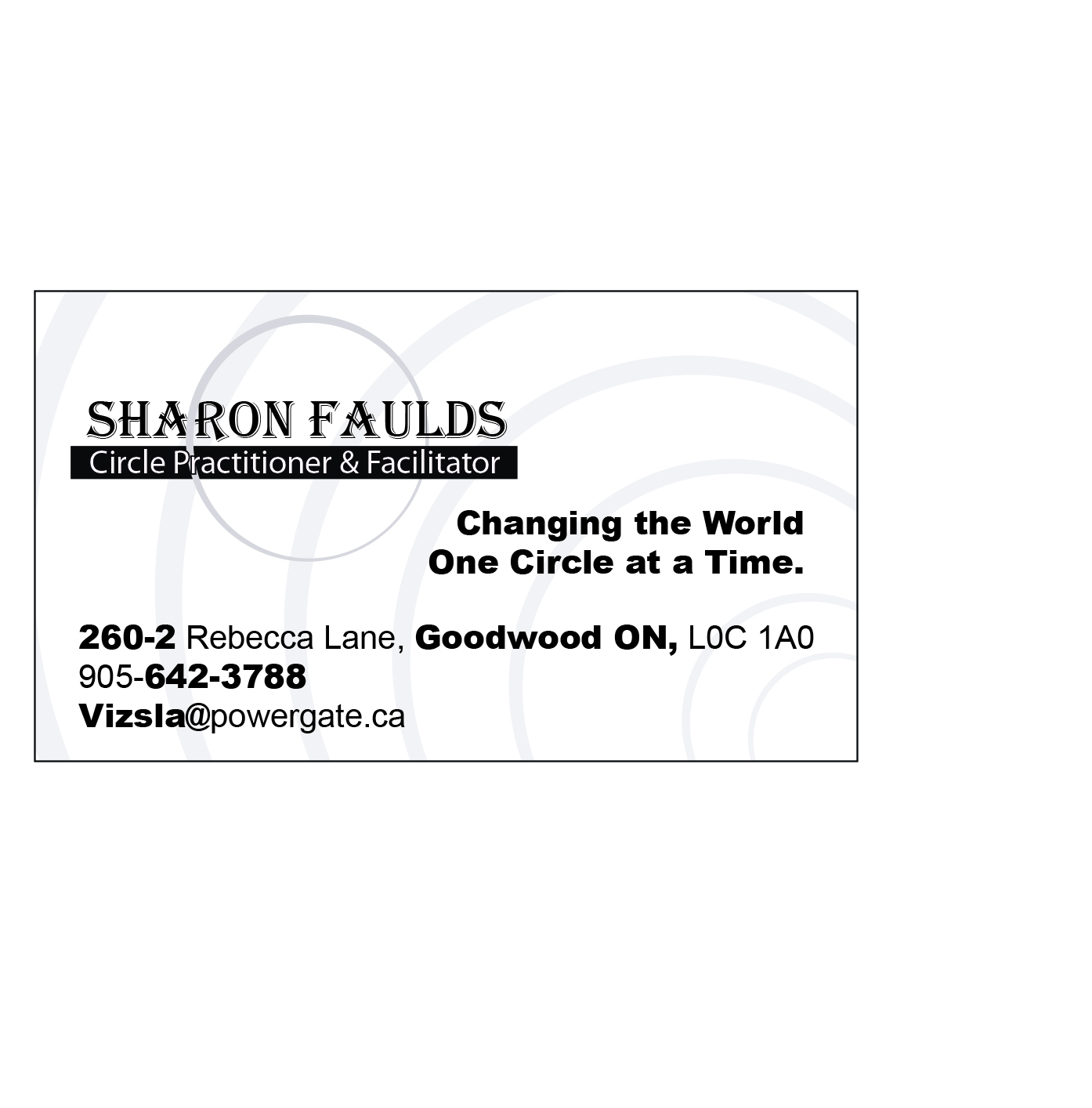 Logo Design by hscrowl for Sharon Faulds | Design #14314324