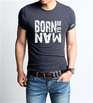 Born To Be Man T Shirt Design