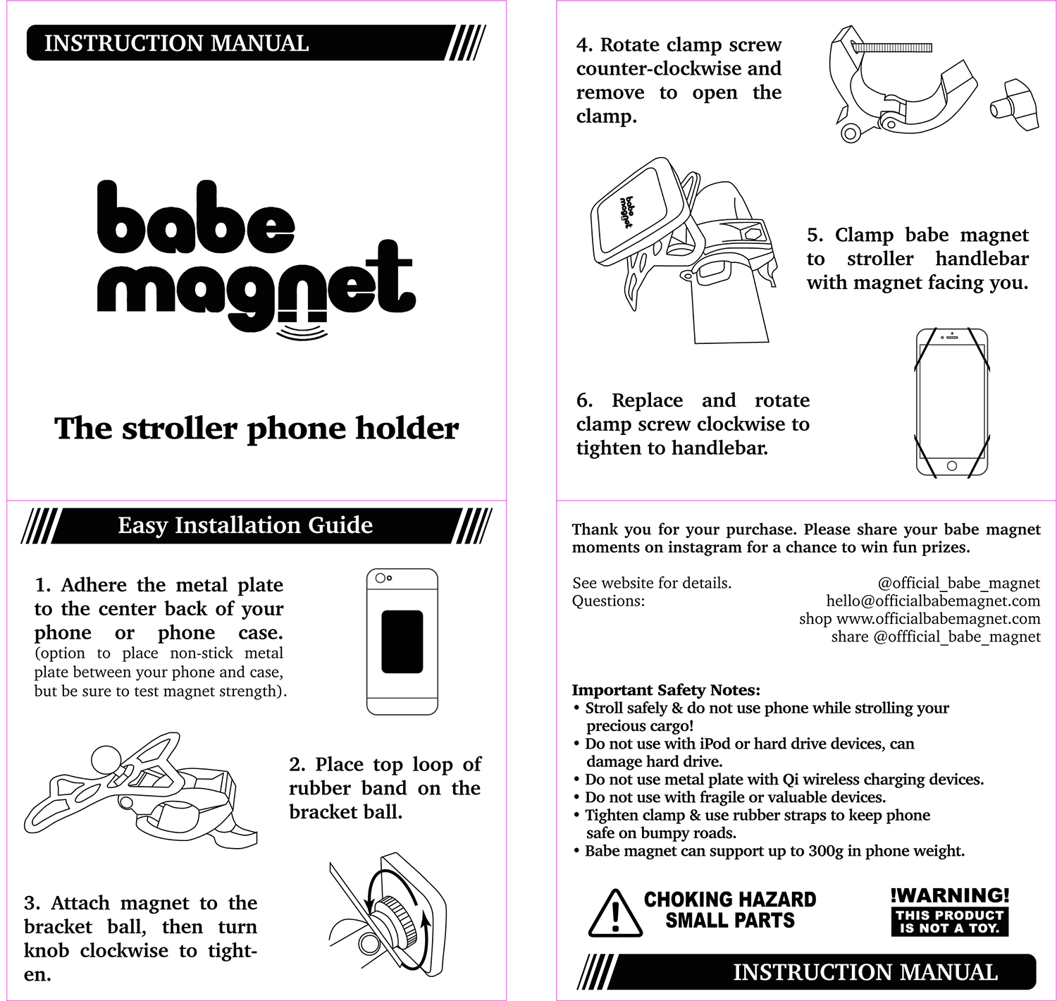 Packaging Design by Martin Alonso for Babe Magnet | Design #14897583