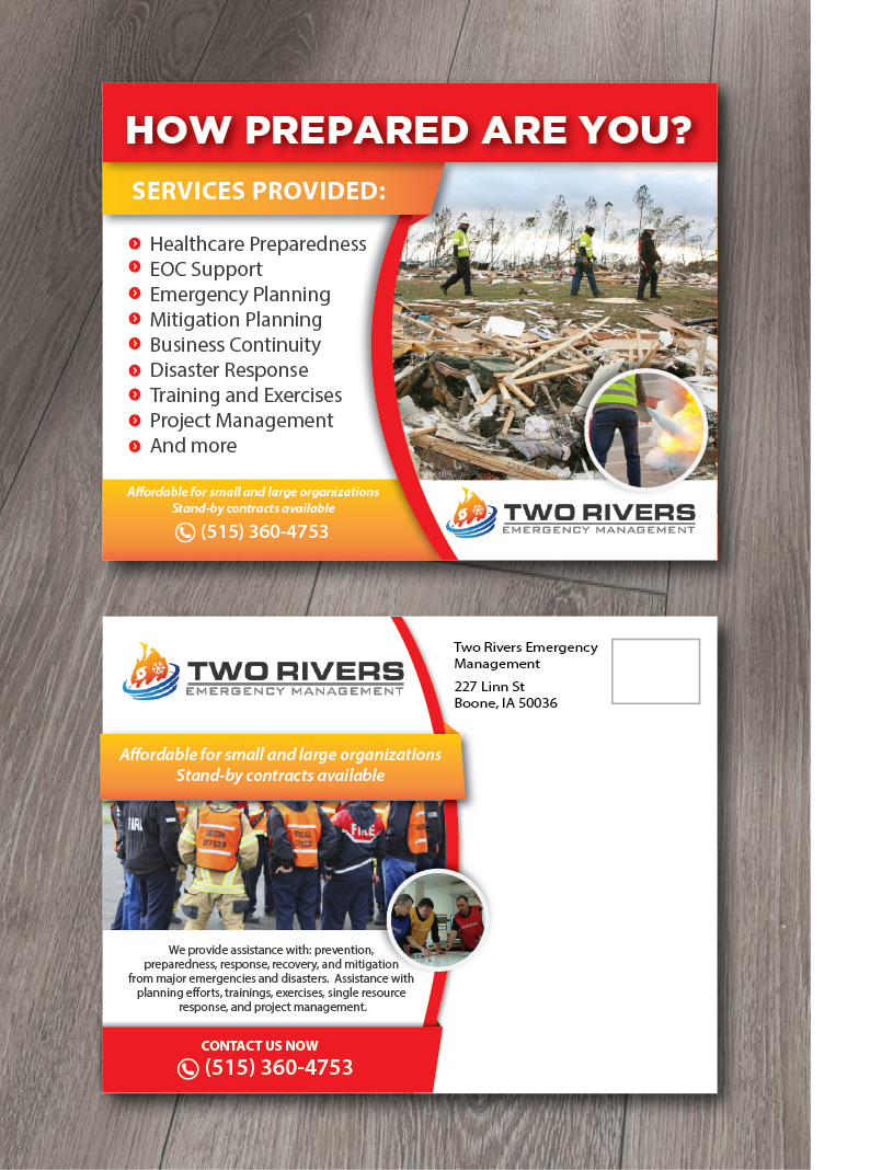 Postcard Design by alex989 for this project | Design #14348927