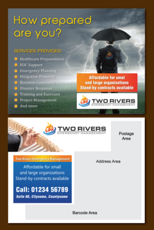 Postcard Design by meet007 for this project | Design: #14397513
