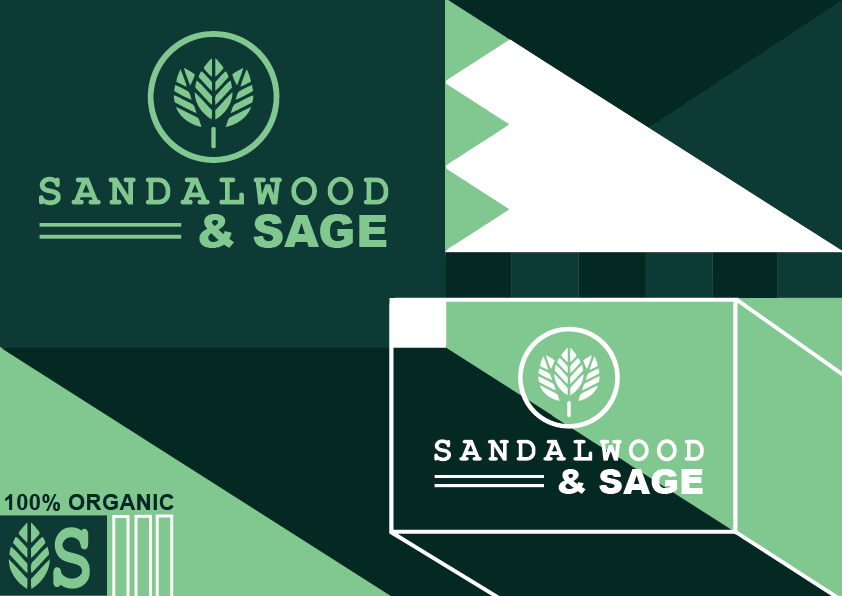 Logo Design by junaiddhukka for Sandalwood & Sage | Design #14324973
