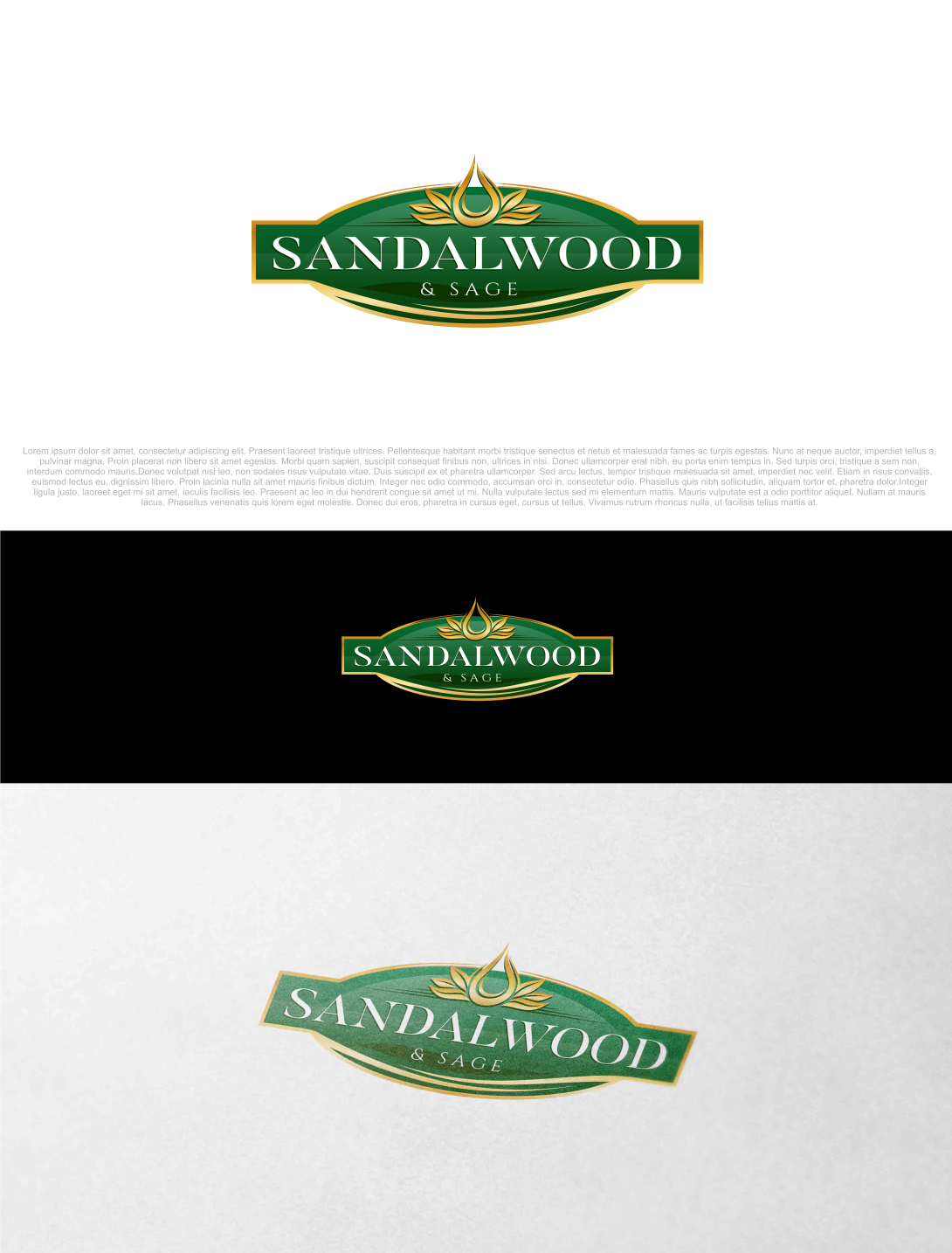 Diseño de Logo por artswolf para Sandalwood & Sage | Diseño #14416853