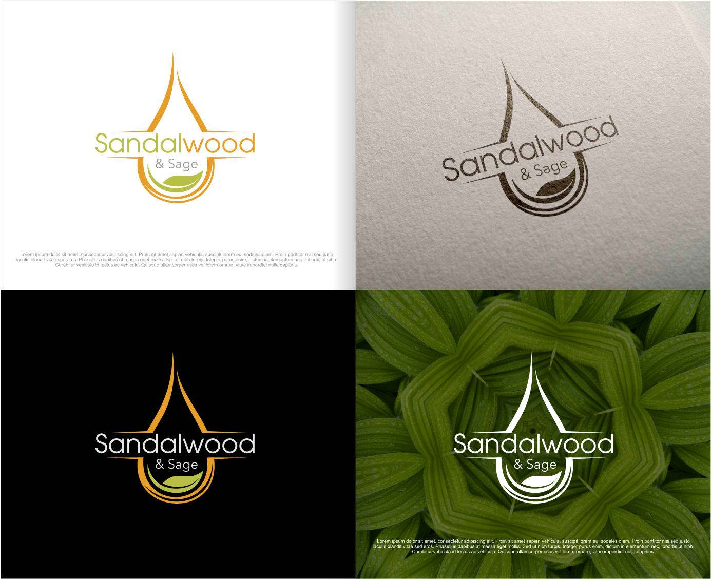 Logo-Design von artswolf für Sandalwood & Sage | Design #14416854