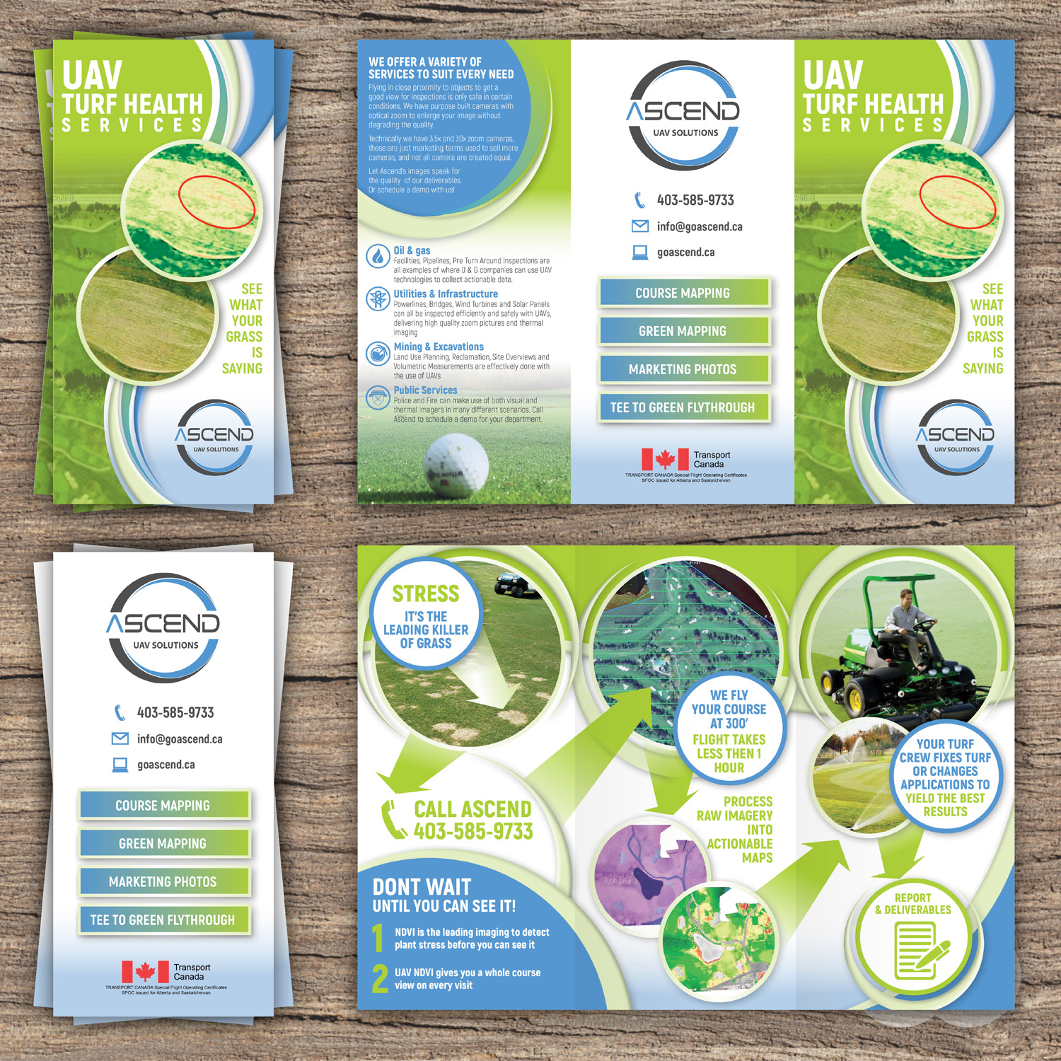 Brochure Design by Katyas Art and Design for Drone Shop | Design #14323792