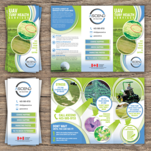 Brochure Design by Katyas Art and Design for Drone Shop | Design: #14323792