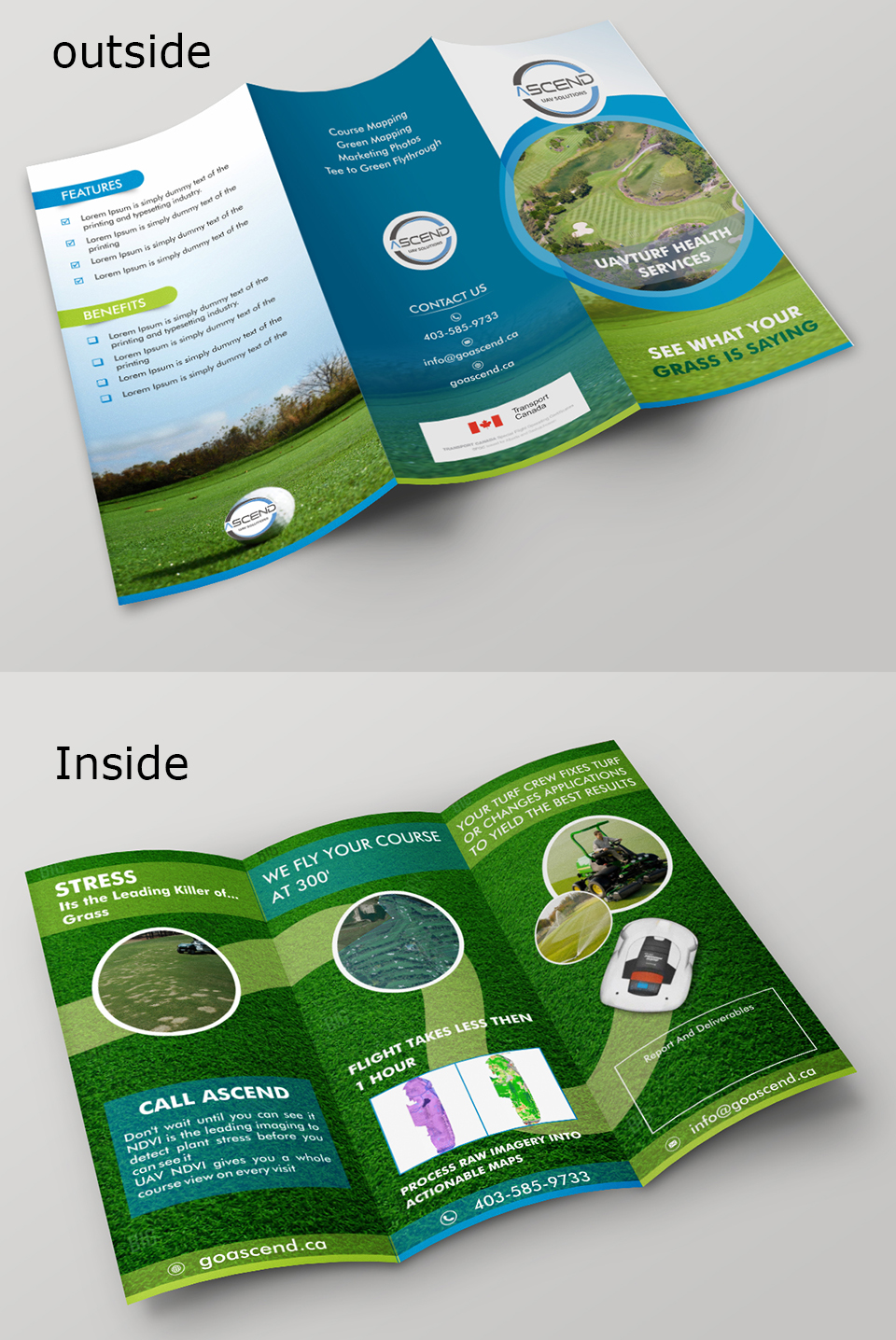 Broschüren-Design von ecorokerz für Drone Shop | Design #14332858