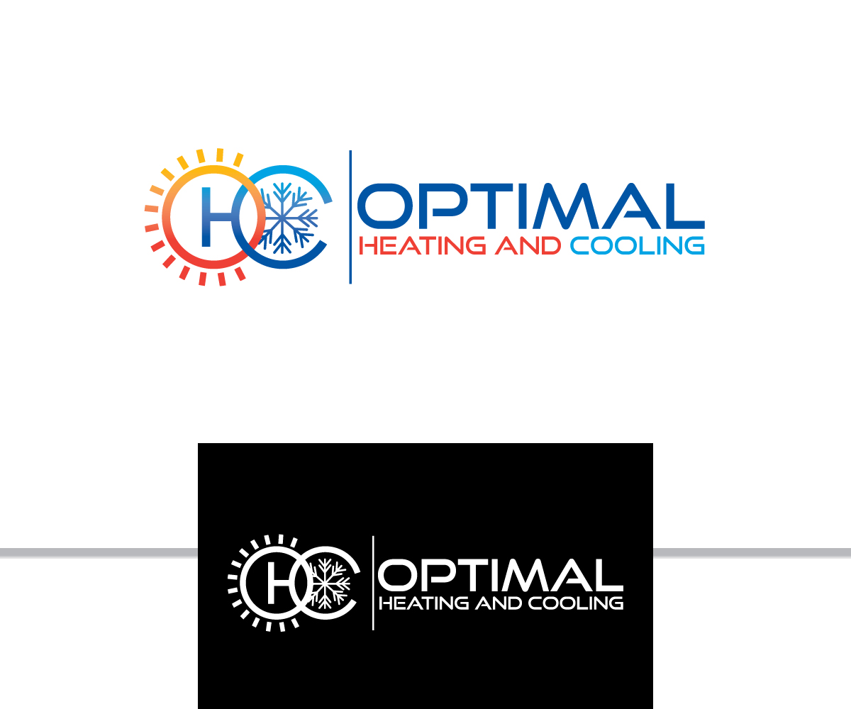 Logo Design by future logo.com for Optimal Heating and Cooling | Design #14356414