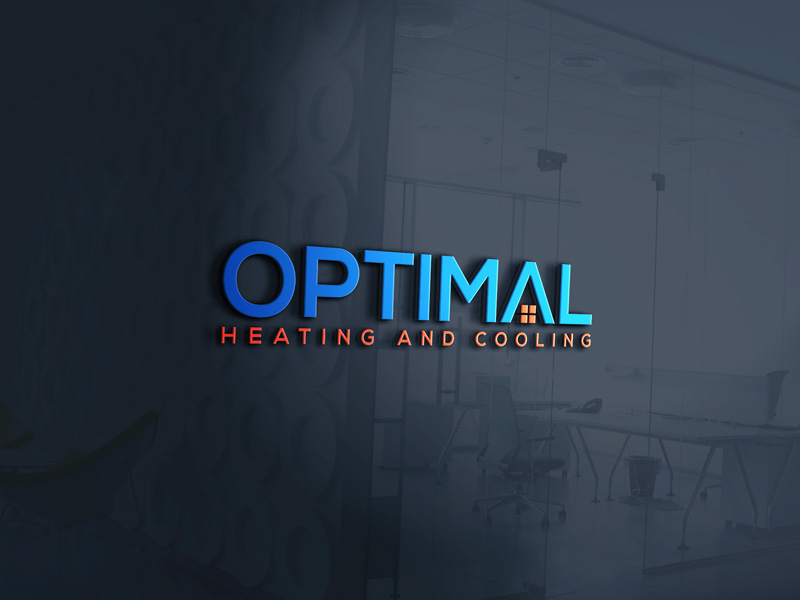 Logo Design by imnurealam for Optimal Heating and Cooling | Design #14383817