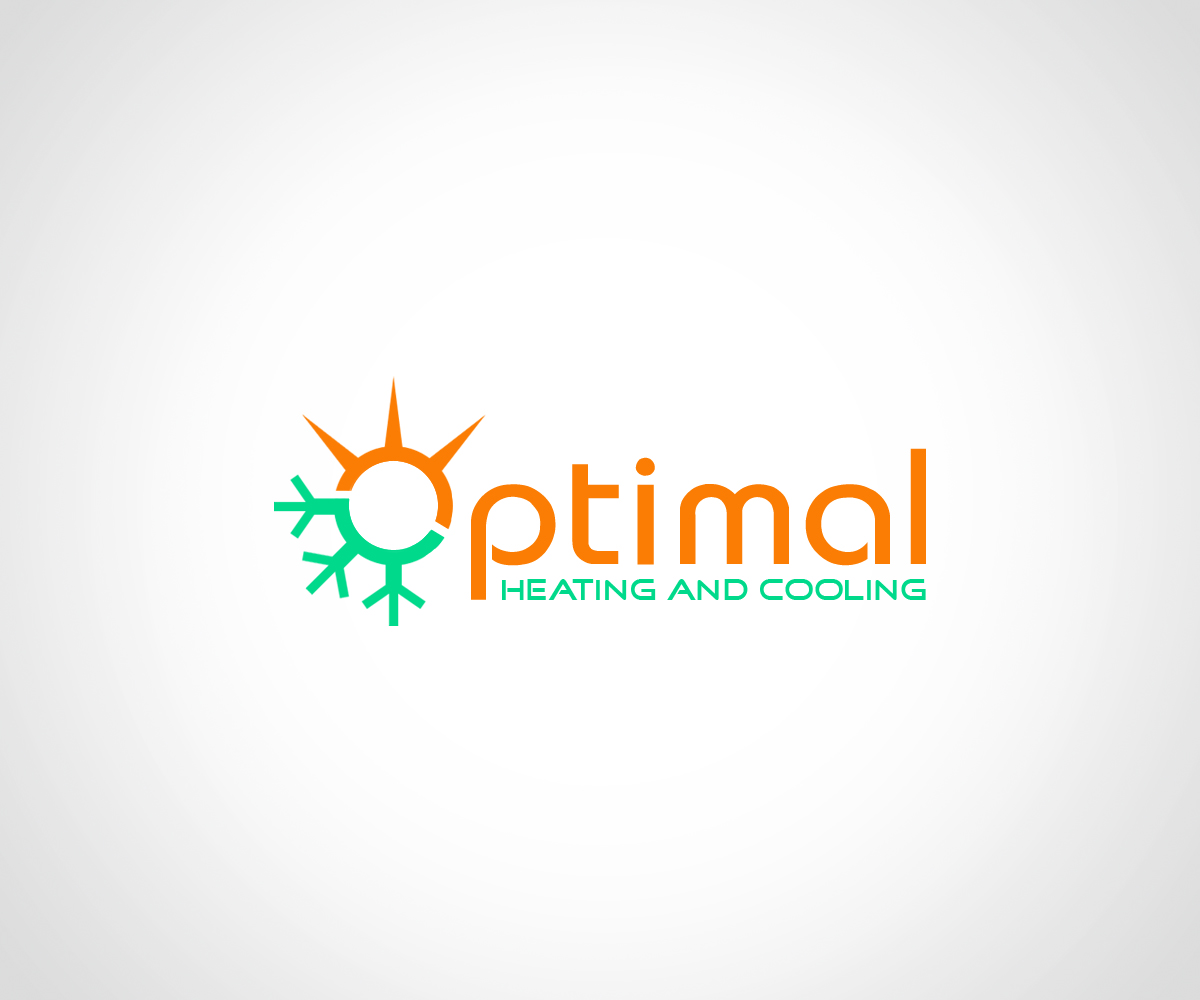 Logo Design by surpris for Optimal Heating and Cooling | Design #14405216