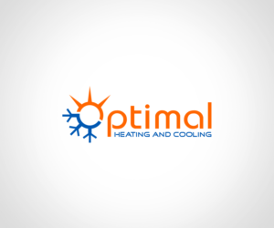 Logo Design by surpris for Optimal Heating and Cooling | Design: #14587766
