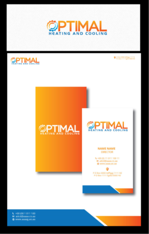 Logo Design by zebronicgraphic for Optimal Heating and Cooling | Design: #14364370