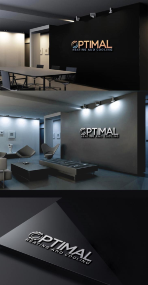 Logo Design by zebronicgraphic for Optimal Heating and Cooling | Design: #14364372