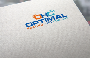 Logo Design by solzar design for Optimal Heating and Cooling | Design: #14369043