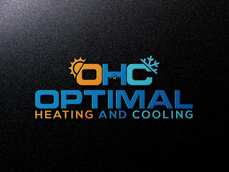 Logo Design by solzar design for Optimal Heating and Cooling | Design #14369044