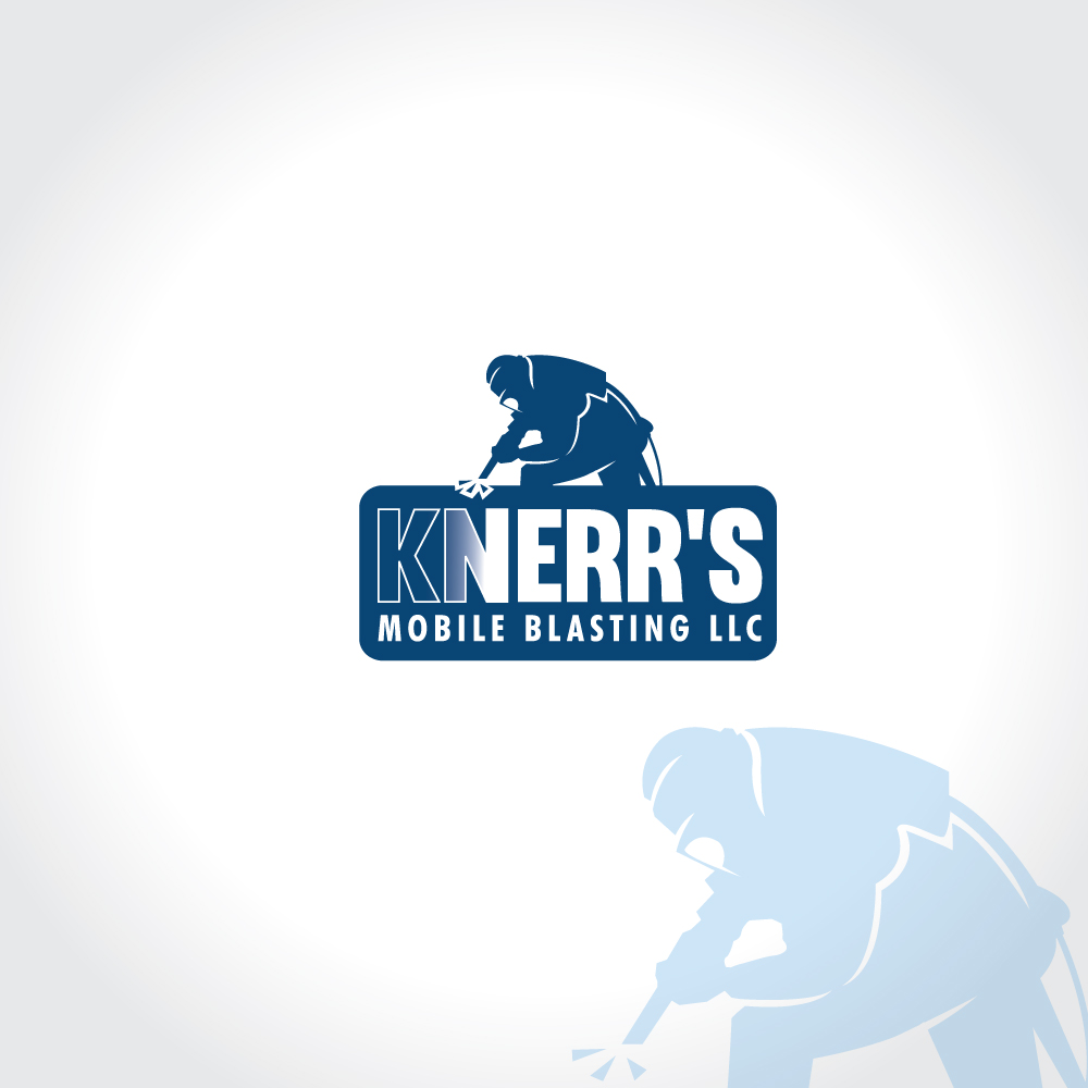 Logo Design by Sujit Banerjee for Knerr's Mobile Blasting | Design #14311834
