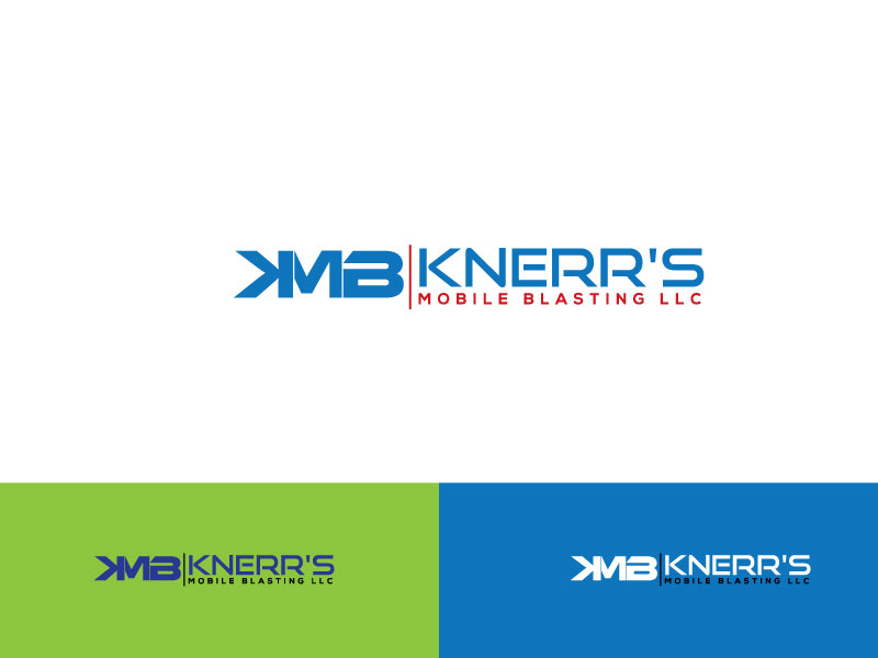 Logo Design by ridhuriaj for Knerr's Mobile Blasting | Design #14419004